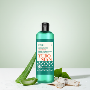 yu bonian aloe & birch sap soothing essence water 300g