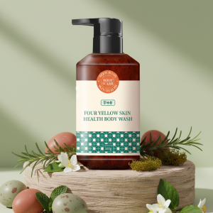 yu bonian "sì huáng" nourishing body wash 500ml