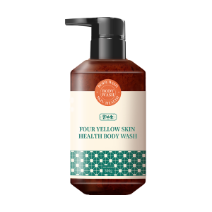 yu bonian four yellow skin health body wash mite & acne control body wash | 7 day improvement | 500g